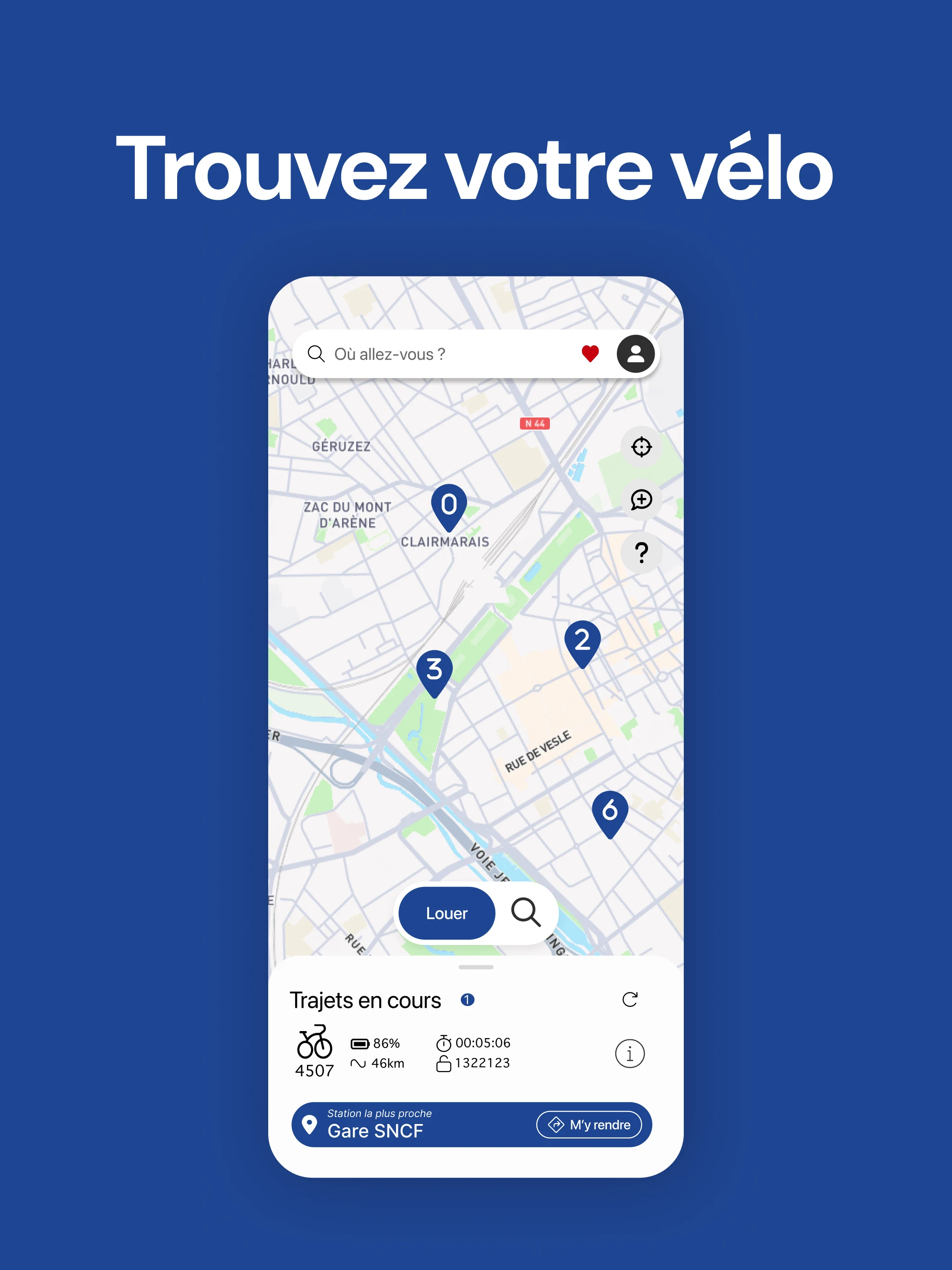 Le Marcel à vélo screenshot